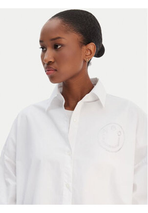 Hugo - HUGO Koszula Edafne 50555625 Biały Regular Fit. Kolor: biały. Materiał: bawełna