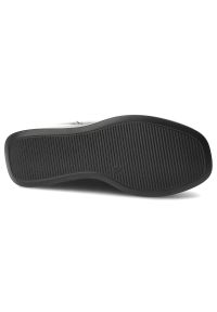 Czarne Botki S.Barski Wygodne Lakierowane Buty Damskie. Okazja: na co dzień. Zapięcie: zamek. Kolor: czarny. Materiał: lakier. Wzór: aplikacja. Obcas: na koturnie. Styl: casual, elegancki #4