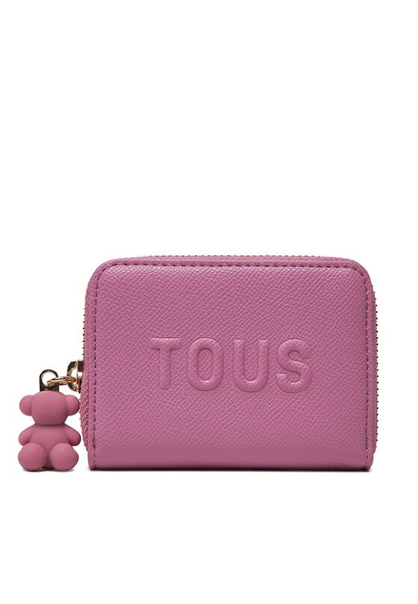 Tous - TOUS Portfel Brenda 2002106013 Różowy. Kolor: różowy. Materiał: skóra
