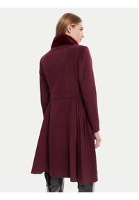 Rinascimento Płaszcz przejściowy CFC0125794003 Bordowy Regular Fit. Kolor: czerwony. Materiał: syntetyk #3