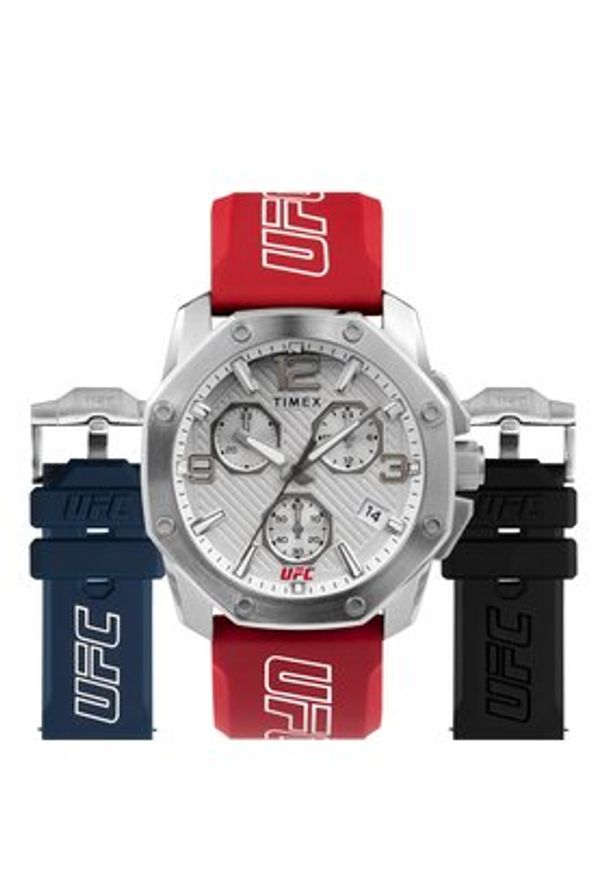 Timex Zegarek UFC Icon Chronograph TWG047400 Czarny. Kolor: czarny