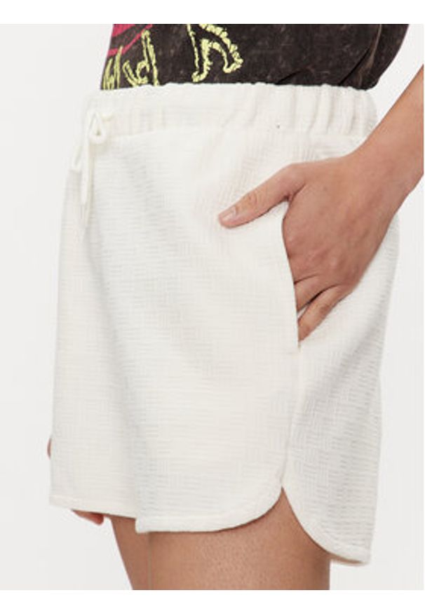 Vans Szorty sportowe Sabine Short VN000GJV Écru Regular Fit. Materiał: syntetyk