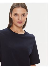 United Colors of Benetton - United Colors Of Benetton T-Shirt 3BL0E17G5 Granatowy Boxy Fit. Kolor: niebieski. Materiał: bawełna #5