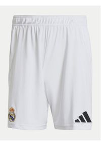 Adidas - adidas Szorty sportowe Real Madrid 24/25 Home IU5008 Biały Regular Fit. Kolor: biały. Materiał: syntetyk #3