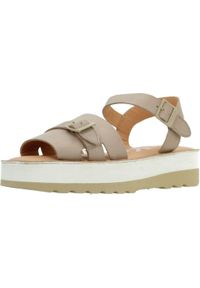 Kickers - Sandały KICKERS 931620 50 Brązowy. Kolor: brązowy. Materiał: skóra. Sezon: lato