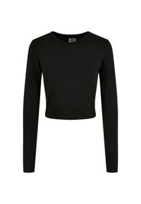 Damska koszulka z długim rękawem Urban Classics organic (GT). Kolor: czarny. Długość rękawa: długi rękaw. Długość: długie #1