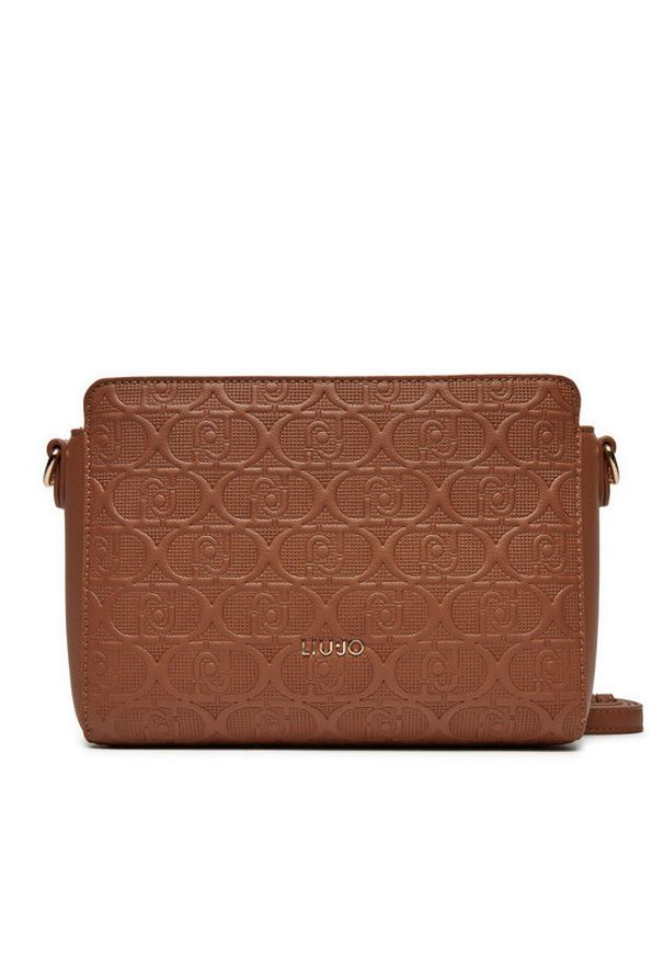 Liu Jo Torebka Ecs S Crossbody AF4256 E0538 Brązowy. Kolor: brązowy. Materiał: skórzane