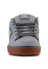 Buty DC Shoes Pure 300660-CG5 szare. Kolor: szary. Materiał: materiał, skóra. Szerokość cholewki: normalna. Sport: skateboard #5