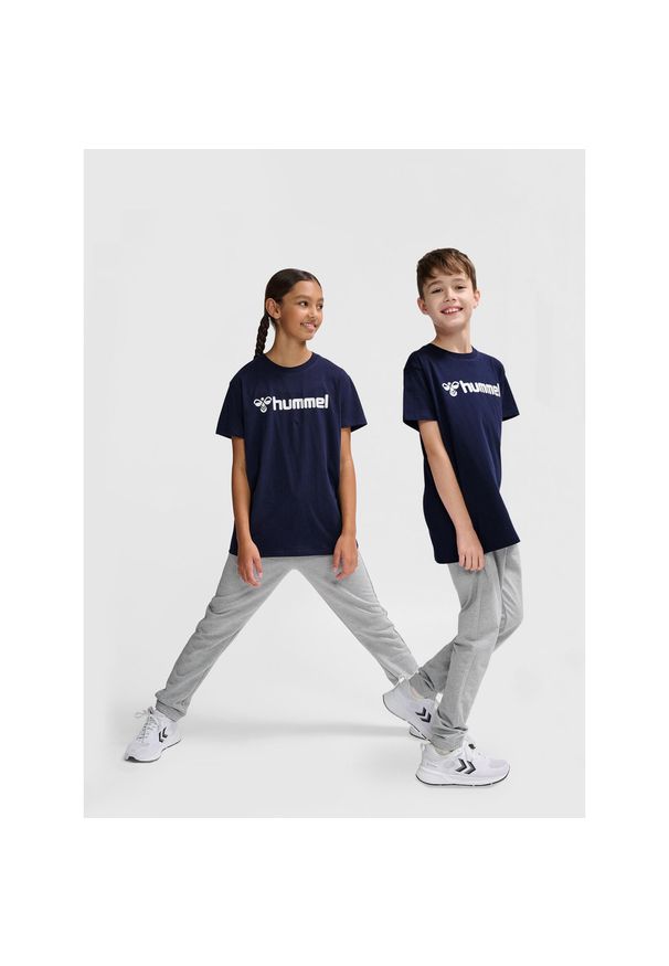 Koszulka dla dzieci Hummel Go 2.0 Logo. Kolor: niebieski. Sport: piłka nożna