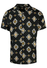Koszula Hawajska - Brave Soul - Wzór Geometryczny. Materiał: wiskoza. Wzór: geometria. Sezon: lato. Styl: wakacyjny #1