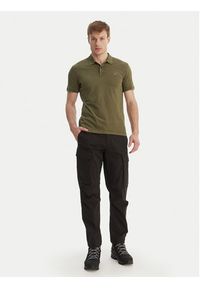 Napapijri Polo Elbas NP0A4GB4 Zielony Regular Fit. Typ kołnierza: polo. Kolor: zielony. Materiał: bawełna #3