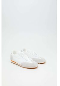 mango - Mango sneakersy Pace kolor biały. Nosek buta: okrągły. Zapięcie: sznurówki. Kolor: biały. Materiał: guma #5