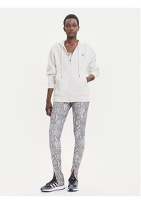 Adidas by Stella McCartney - adidas by Stella McCartney Bluza JX6769 Beżowy Loose Fit. Kolor: beżowy. Materiał: syntetyk, bawełna #4