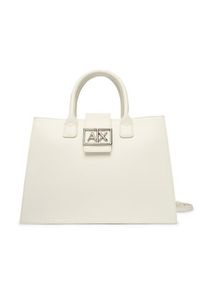 Armani Exchange Torebka XW000305 AF12039 U0011 Écru. Kolor: kremowy. Materiał: skórzane #5