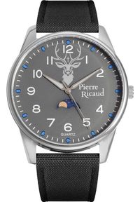 Zegarek Pierre Ricaud Zegarek męski Pierre Ricaud P60037.5227QF czarny. Kolor: czarny #1