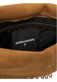 Patrizia Pepe Torebka 8B0519/L152-B768 Beżowy. Kolor: beżowy. Materiał: skórzane, zamszowe #3
