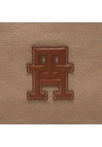 TOMMY HILFIGER - Tommy Hilfiger Plecak Th Monogram Backpack AM0AM11286 Brązowy. Kolor: brązowy. Materiał: materiał #3