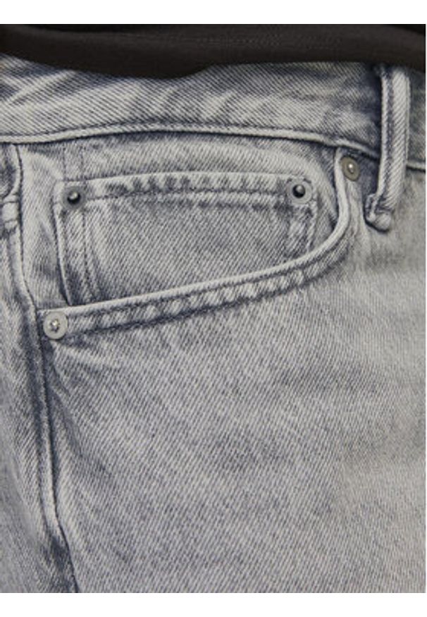 Jack & Jones - Jack&Jones Szorty jeansowe Chris Cooper 12252868 Szary Relaxed Fit. Kolor: szary. Materiał: bawełna