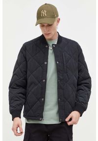 Abercrombie & Fitch kurtka męska kolor czarny przejściowa oversize. Kolor: czarny. Materiał: poliester #1