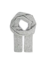 TOMMY HILFIGER - Tommy Hilfiger Szalik Timeless AW0AW16655 Szary. Kolor: szary. Materiał: akryl