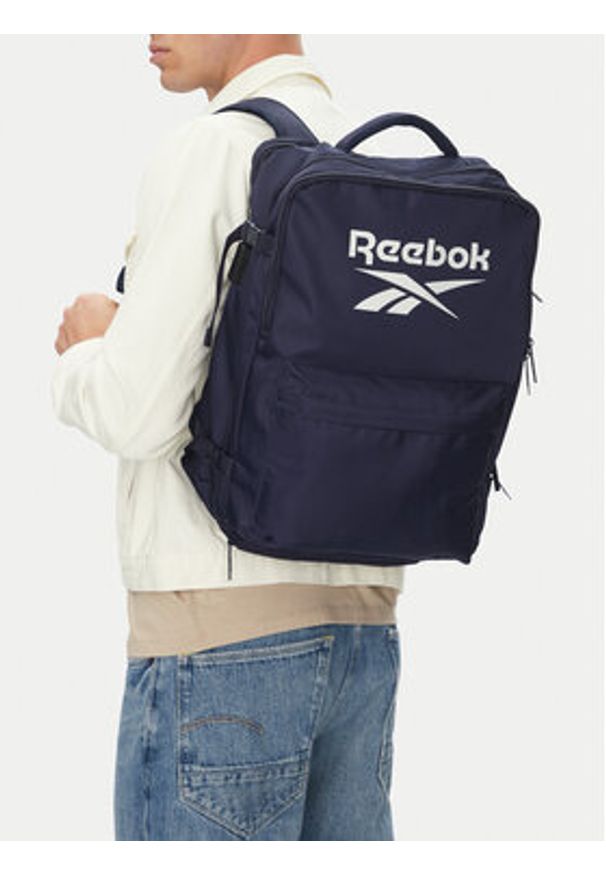 Reebok Plecak RBK-015-CCC-06 Granatowy. Kolor: niebieski. Materiał: materiał