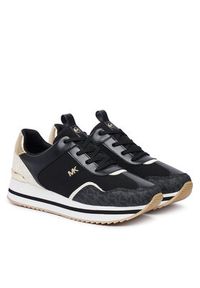 MICHAEL Michael Kors Sneakersy Raina 43T6RNFS1D Czarny. Kolor: czarny. Materiał: skóra #5