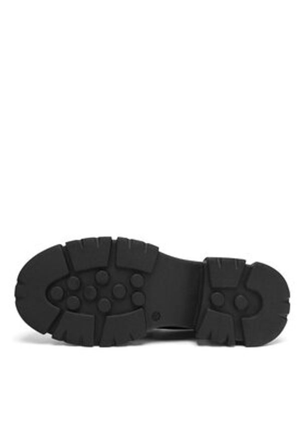 DeeZee Loafersy 62069-1 Czarny. Kolor: czarny. Materiał: materiał, syntetyk