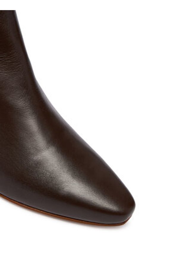 BALAGAN - Balagan Botki Vivian Brązowy. Kolor: brązowy. Materiał: skóra