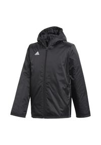 Adidas - Kurtka dla dzieci adidas Core 18 Stadium JUNIOR. Kolor: wielokolorowy, czarny, biały