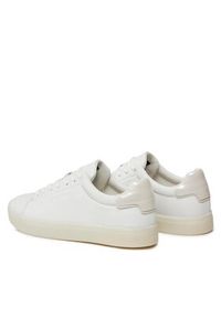 Calvin Klein Sneakersy Cupsole Lace Up Pearl HW0HW01897 Biały. Kolor: biały. Materiał: skóra #3