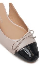 Stuart Weitzman Czółenka Sleek Bow SJ075 Beżowy. Kolor: beżowy. Materiał: skóra #3