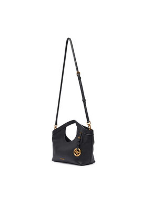 MICHAEL Michael Kors Torebka 32T6AX6C2L Czarny. Kolor: czarny. Materiał: skórzane