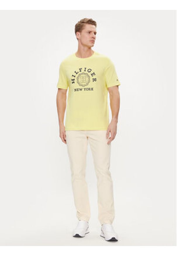 TOMMY HILFIGER - Tommy Hilfiger Jeansy Denton MW0MW33908 Écru Straight Leg