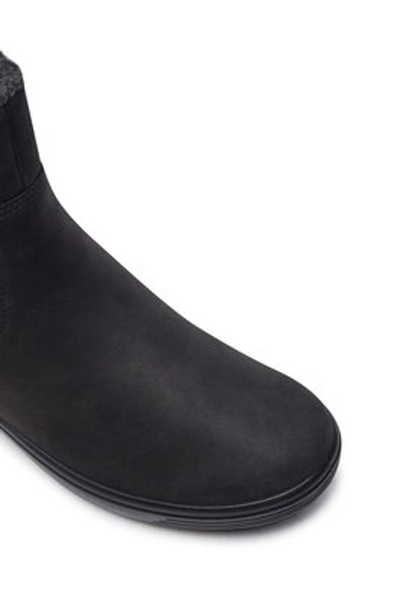 ecco - ECCO Botki Soft 7 Tred W 45075302001 Czarny. Kolor: czarny. Materiał: nubuk, skóra