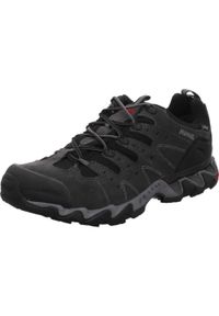 MEINDL - Buty trekkingowe męskie Meindl Portland Gtx. Zapięcie: sznurówki. Kolor: wielokolorowy, czarny. Materiał: materiał. Szerokość cholewki: normalna