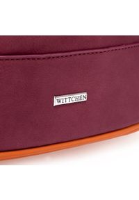 Wittchen - Plecak damski. Kolor: czerwony. Materiał: skóra ekologiczna. Styl: elegancki #4