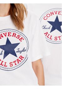 Converse T-Shirt Unisex Go To All Star Patch 10025459-A03 Biały Standard Fit. Kolor: biały. Materiał: bawełna #3