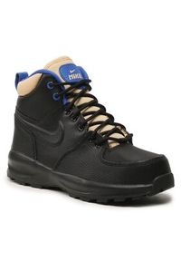 Nike Sneakersy Manoa Ltr (Gs) BQ5372 003 Czarny. Kolor: czarny. Materiał: skóra #4