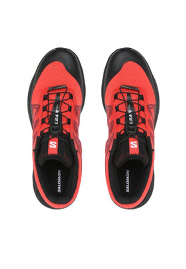 salomon - Salomon Buty do biegania Pulsar Trail 416029 29 M0 Czerwony. Kolor: czerwony. Materiał: materiał