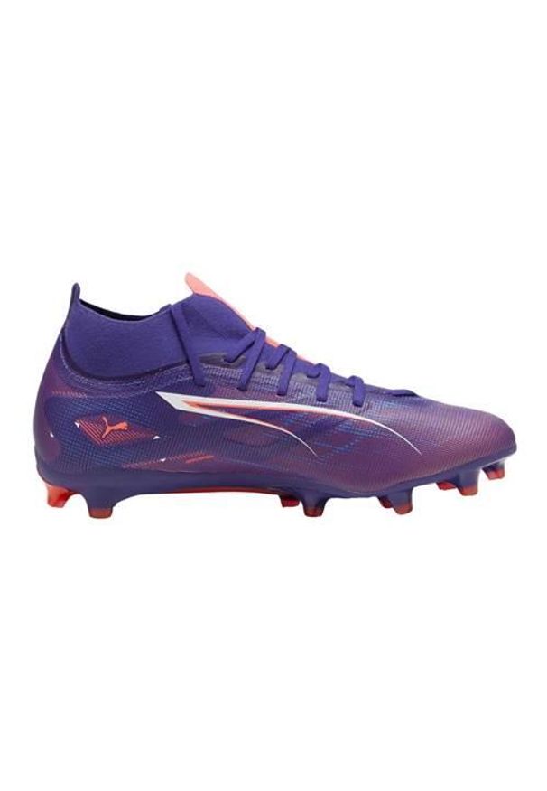 Buty piłkarskie męskie Puma Ultra 5 Match+. Kolor: wielokolorowy. Materiał: materiał, syntetyk. Szerokość cholewki: normalna. Sport: piłka nożna
