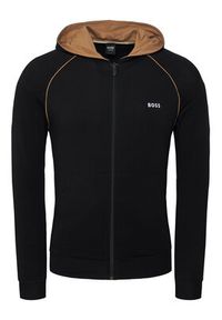 BOSS Bluza Mix&Match 50515313 Czarny Regular Fit. Kolor: czarny. Materiał: bawełna #8