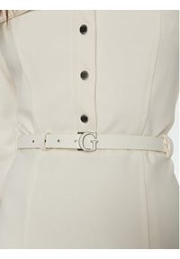 Guess Sukienka codzienna W5RK93 KCBO2 Écru Regular Fit. Okazja: na co dzień. Materiał: syntetyk. Typ sukienki: proste. Styl: casual #3