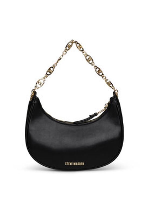 Steve Madden Torebka Bwand Crossbody SM13001260-02002-B-G Czarny. Kolor: czarny. Materiał: skórzane