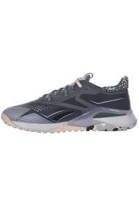 Buty do chodzenia damskie Reebok nano x2 tr adventure. Kolor: wielokolorowy, szary. Materiał: materiał, syntetyk. Szerokość cholewki: normalna. Sport: turystyka piesza