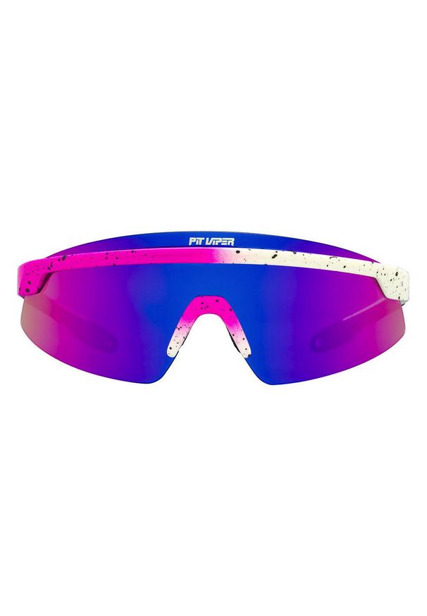 PIT VIPER - Okulary przeciwsłoneczne Pit Viper The Domestique Skysurfer HDPV. Kolor: fioletowy, różowy, wielokolorowy