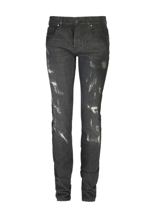 Les Hommes Jeansy "Slim". Materiał: jeans