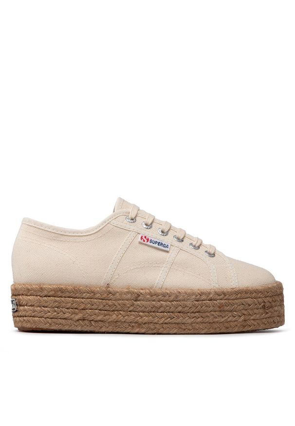 Espadryle Superga. Kolor: beżowy