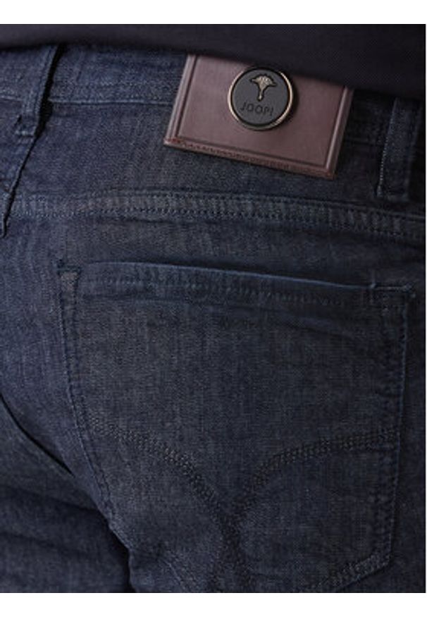 JOOP! Szorty jeansowe Fort 30102823 Granatowy Regular Fit. Kolor: niebieski. Materiał: bawełna