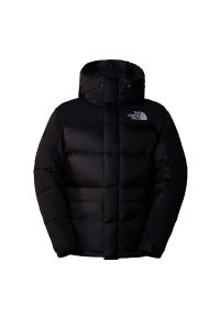 Kurtka The North Face Himalayan 0A4QYXJK31 - czarna. Kolor: czarny. Materiał: poliester, materiał, puch, nylon. Sezon: zima. Sport: turystyka piesza