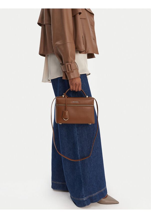 Gino Rossi - GINO ROSSI Torebka EO-LX10265 Brązowy. Kolor: brązowy